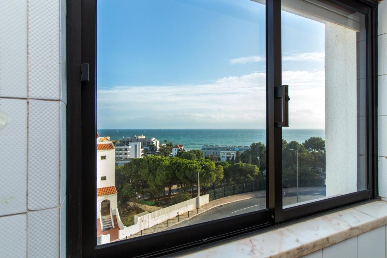 Ocean View Apartment - Pool And Sea View & Albufeira Center Luaran gambar
